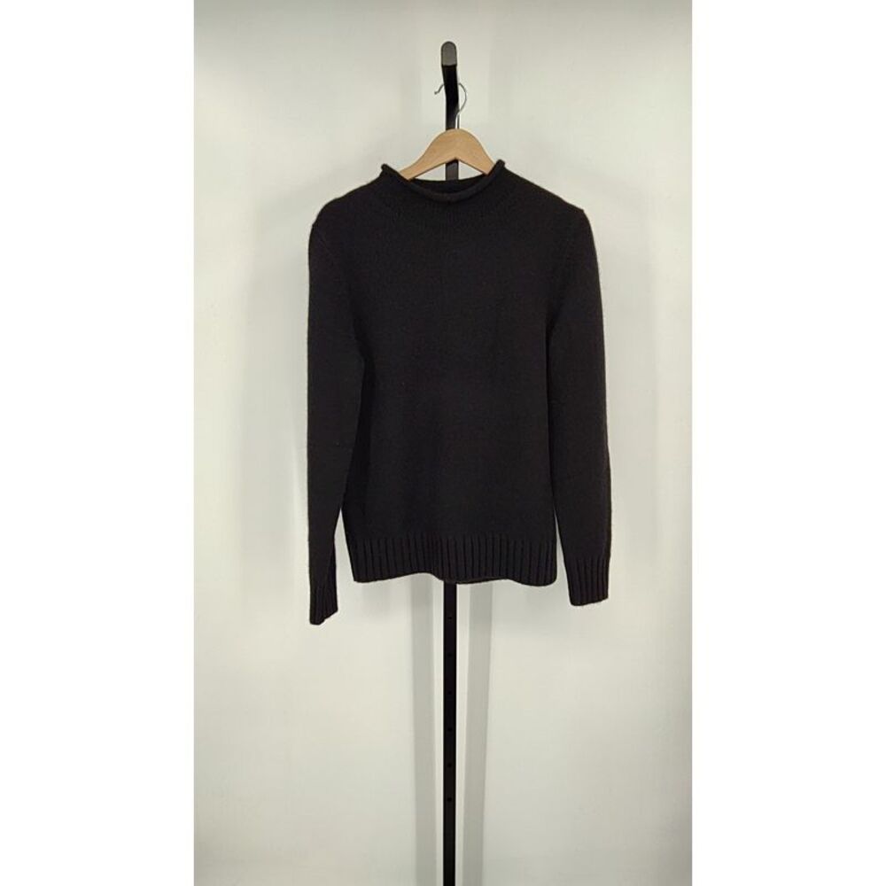 Quince Black Crewneck Sweater